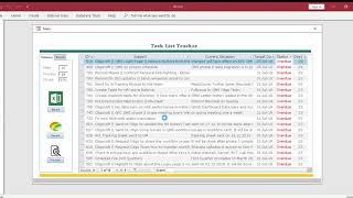 MS Access Tasks List Organizer & Reminder || FREE DOWNLOAD