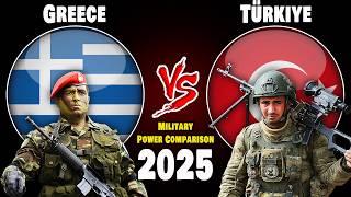 Greece vs Türkiye Military Power Comparison 2025 | Türkiye vs Greece Military Power 2025