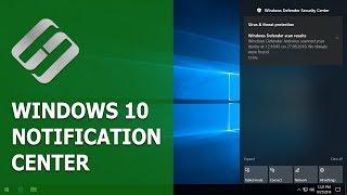 How to Enable or Disable Notifications in Windows 10 Action Center ‍