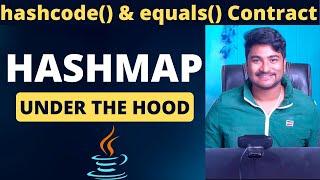 JAVA Collection Interview QNA - How Hashmap works internally? | hashcode() , equals() & THE Contract