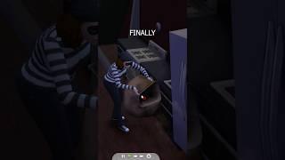 burglars are FINALLY back! #sims4