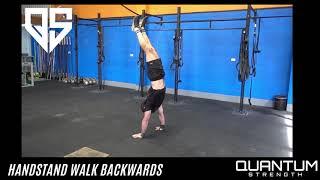 HANDSTAND WALK BACKWARDS