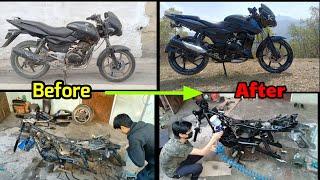 Pulsar 150 2009 Model Restoration N Added Some Custom parts.