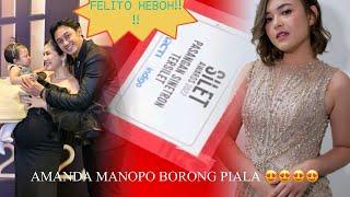 AMANDA MANOPO BORONG PIALA FELITO FAMILY TAMPIL KETCEH