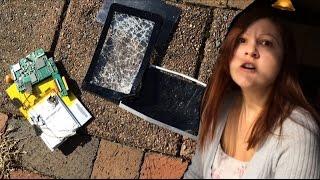 SMASHING WIFES TABLET! REVENGE for DESTROYED WWE Royal Rumble Tickets!