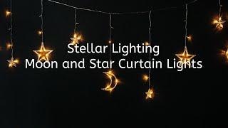 Stellar Lighting - Moon and Star Curtain Lights