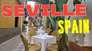 SANTA CRUZ SEVILLE SPAIN,SEVILLE WALKING TOUR