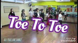 Toe To Toe (by  Tina Argyle) - Line Dance