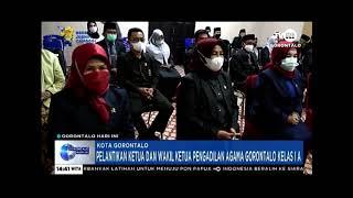 PELANTIKAN KETUA DAN WAKIL KETUA DI PENGADILAN AGAMA GORONTALO KELAS IA