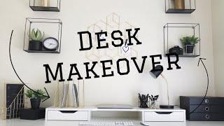 Desk Makeover | IKEA Alex/Linnmon Desk | EverythingDIY