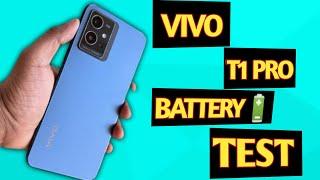 Vivo T1 Pro Battery Drain Test , Heating Test & Charging Test - Shocking|| Battery Test||