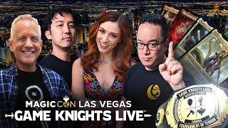 Game Knights Live w/ Mark Rosewater & Becca Scott | MagicCon Las Vegas 2024 | MTG Commander