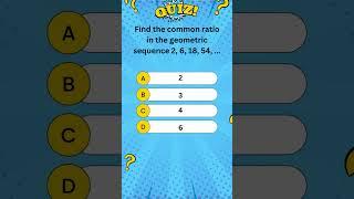 Number Ninja: Master the Art of Geometric Ratios!...#shorts #quiztime #quiz