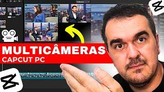 Domine a Edição MULTICÂMERAS no CapCut PC:Como criar Clipe com Várias Câmeras no CapCut PC?