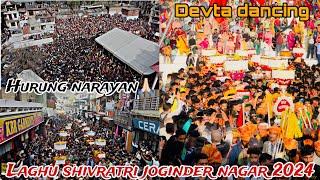 Laghu shivratri joginder nagar 2024 Jaleb ke adhbhoot nzare || dev hurung narayan || dev pashakot