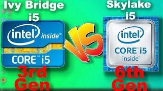 Big Difference?  Ivy Bridge vs Skylake i5's - i5 3570 vs i5 6500 CPU & IGPU Comparison