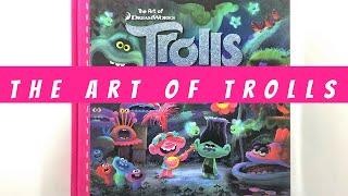 The Art of Trolls (flip through) Dreamworks Artbook