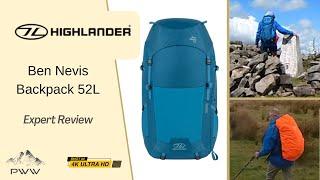 Review of the Highlander Ben Nevis Rucksack 52L: The Ultimate Backpack for Serious Adventurers