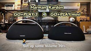 Harman Kardon Go Play 3 vs Harman Kardon Go Play mini