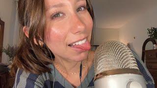 ASMR | Mouth Sounds (Rambles During First Half)