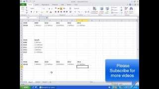 How to Convert Horizontal Data into Vertical in Excel
