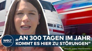 DEUTSCHE BAHN: Umfassende Sanierung der Riedbahn| Bahnstrecke zwischen Frankfurt & Mannheim gesperrt
