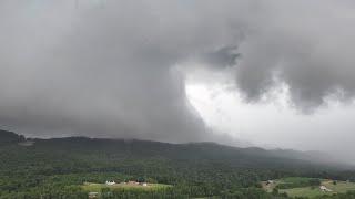 Supercells in the Allegheny Mountains of central Pennsylvania