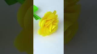 Paper Rose || Paper Crafts Ideas #shorts