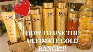 HOW TO USE THE ULTIMATE GOLD RANGE