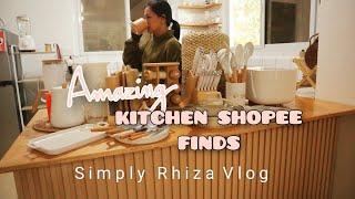 AMAZING KITCHEN SHOPEE FINDS That I Recommend/ Team Puti & Team Kahoy Recos/ Simply Rhiza