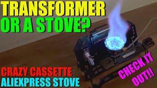 Is It a TRANSFORMER or A STOVE?! - Crazy Cassette Stove from AliExpress