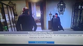 AT&T U-verse Emergency Alert System- Required Monthly Test (2-15-23)