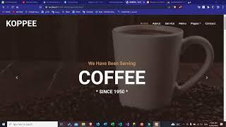 Create coffee shop reservation website using PHP and MySQL (Backend Part)