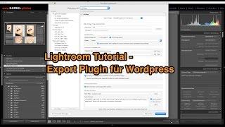 Lightroom Exportieren nach Wordpress - Lightroom Tutorial Folge #1