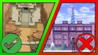 The Best and Worst Areas in Every Pokemon Region (Unova - Galar)