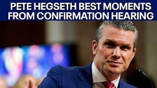 Pete Hegseth best moments from Secretary of Defense Senate confirmation hearing