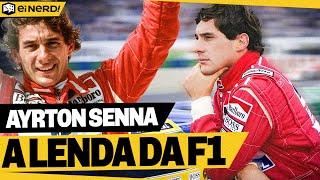 A MAIOR LENDA BRASILEIRA DA FÓRMULA 1! TUDO SOBRE AYRTON SENNA - EI NERD CURIOSIDADES