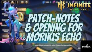 Infinite Magicraid-Patch-Notes & Opening For Morikis Echo