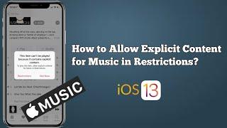 Apple Music doesn't Play Explicit Songs on iPhone, iPad and iPod in iOS 13.4 [Fixed]