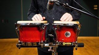 Professional Series Wood Bongos - Cherry Red - FWB400CR