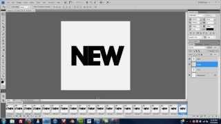 Photoshop Tutorial: Sliding Text GIF