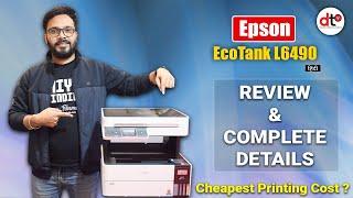 Epson EcoTank L6490 Printer I Unboxing & Complete Review