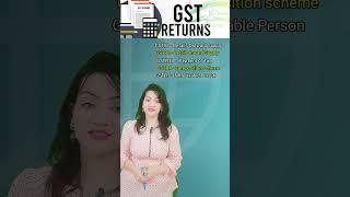 Types of GST Returns