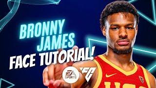 How to create BRONNY JAMES in EA FC24