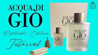 Acqua di Giò Refillable Edition tutorial - Episode 60