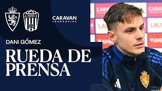 RUEDA DE PRENSA | Dani Gómez: "Estoy adaptándome muy bien" | Real Zaragoza