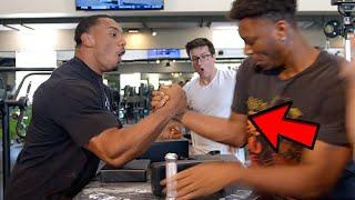 Doctor Reacts to Larry Wheels Arm Break Video Arm Wrestling