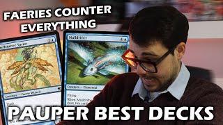 Faeries are great in Pauper! | Pauper Paper Gameplay | Magic : the Gathering