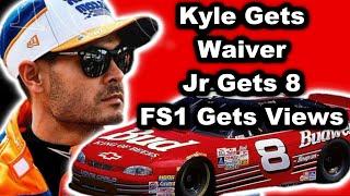 Kyle Larson Gets Waiver Dale Jr Gets 8 NASCAR FS1 Ratings Boost