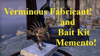 ESO Verminous Fabricant Pet and Bait Kit Memento!